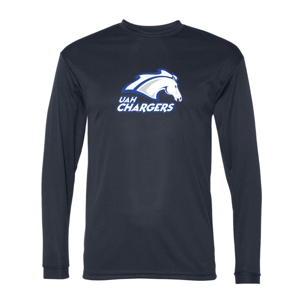 Men's Alabama Huntsville Chargers  Performance Long Sleeve T-Shirt