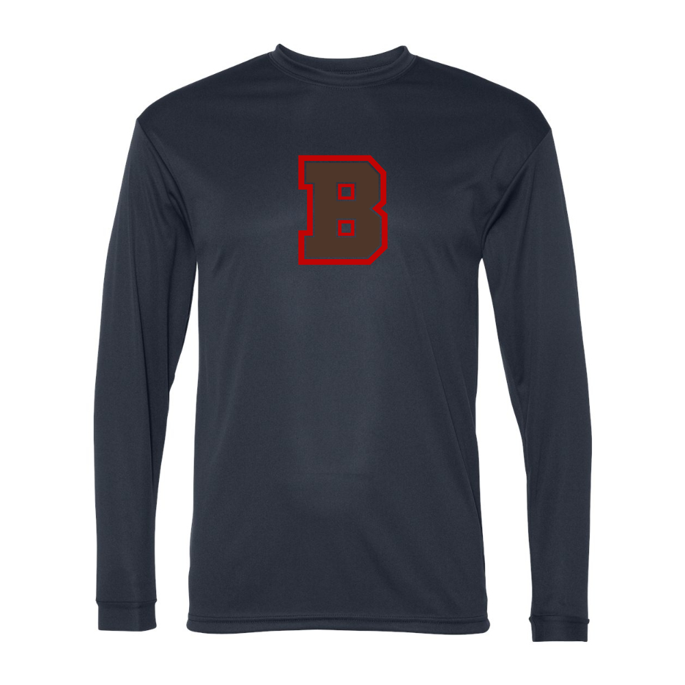 Men's Brown Bears Performance Long Sleeve T-Shirt