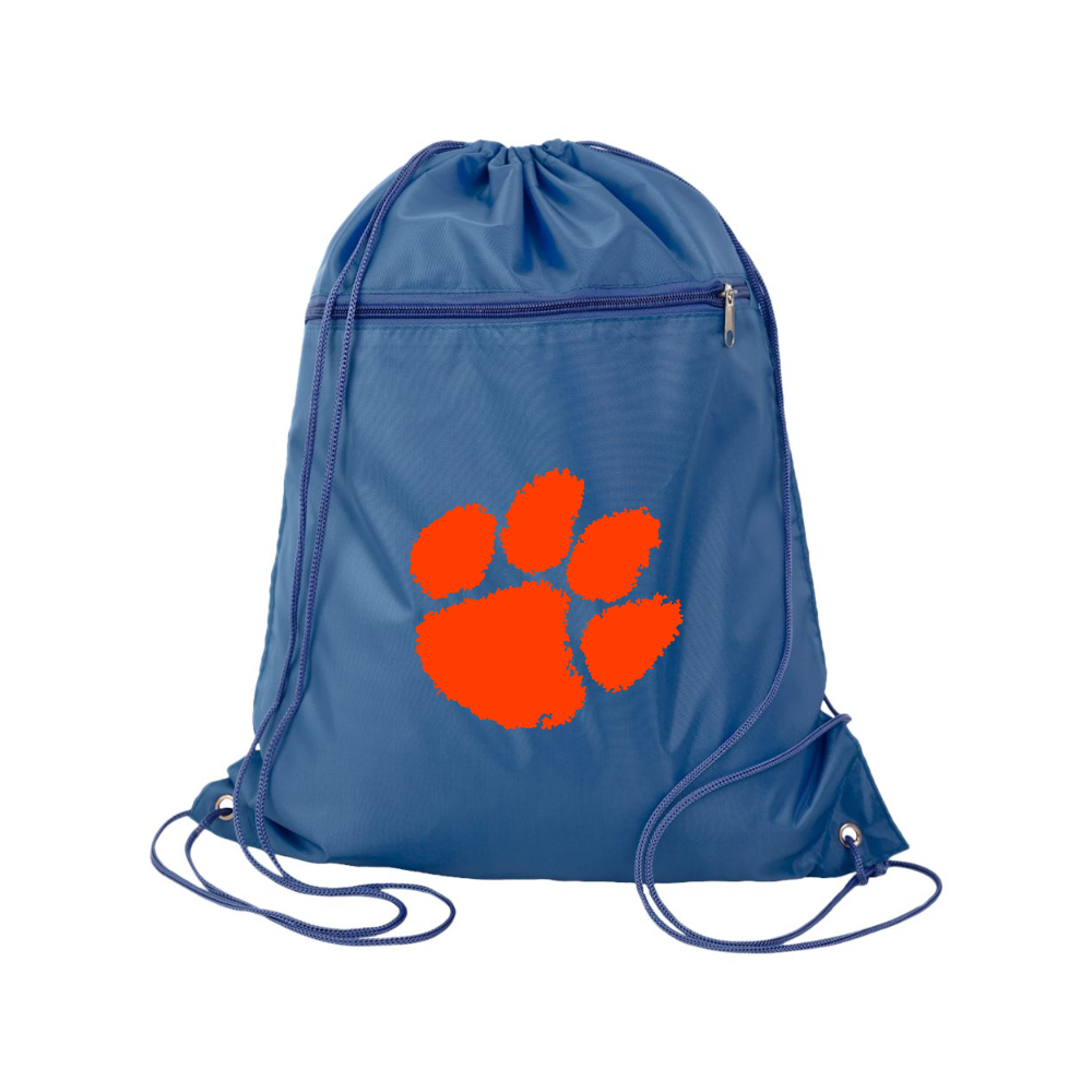 Clemson Tigers Q-Tees - Polyester Cinchpack