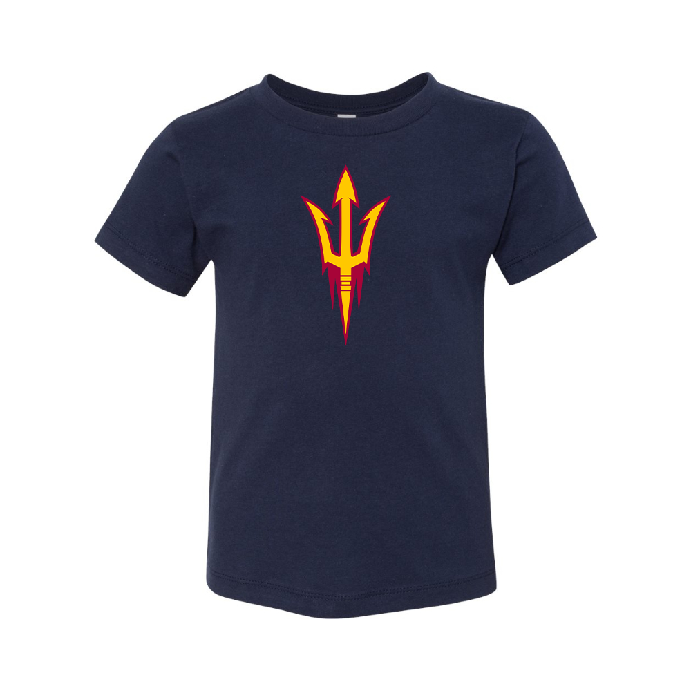 Arizona State Sun Devils BELLA  CANVAS Toddler Jersey Tee