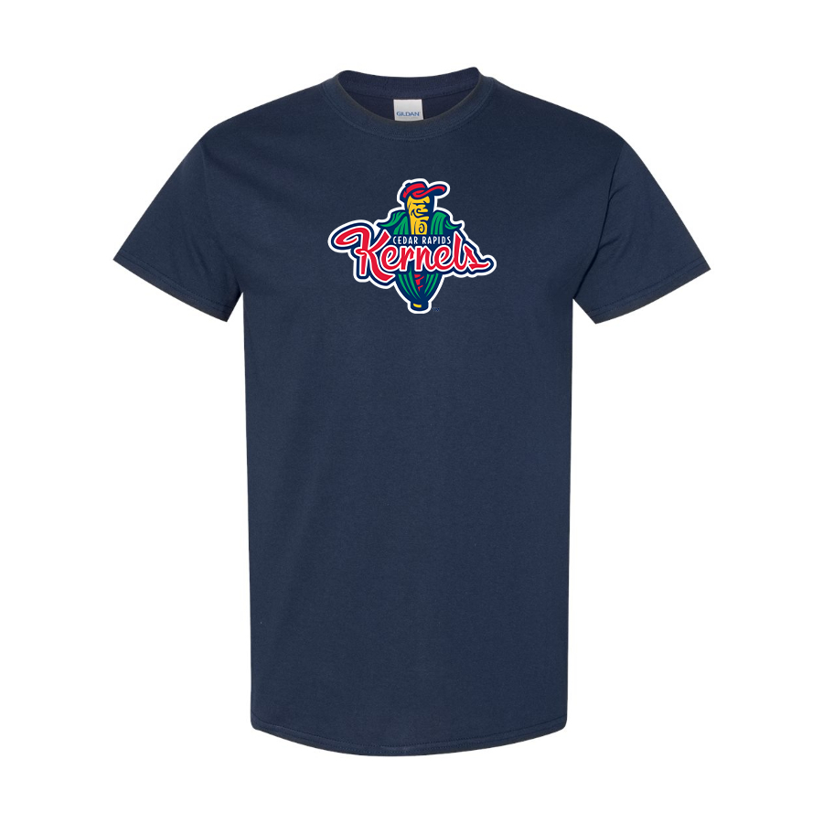 Men's Cedar Rapids Kernels Logo Cotton T-Shirt