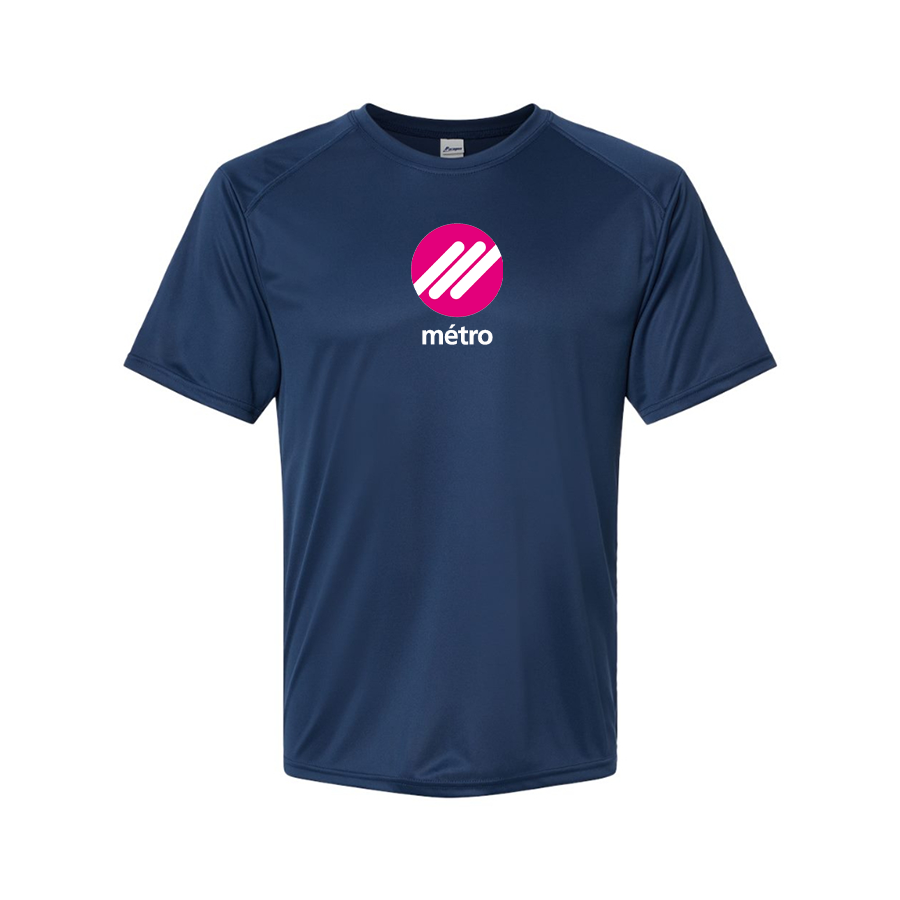 Men's Lausanne Métro Logo  Performance T-Shirt