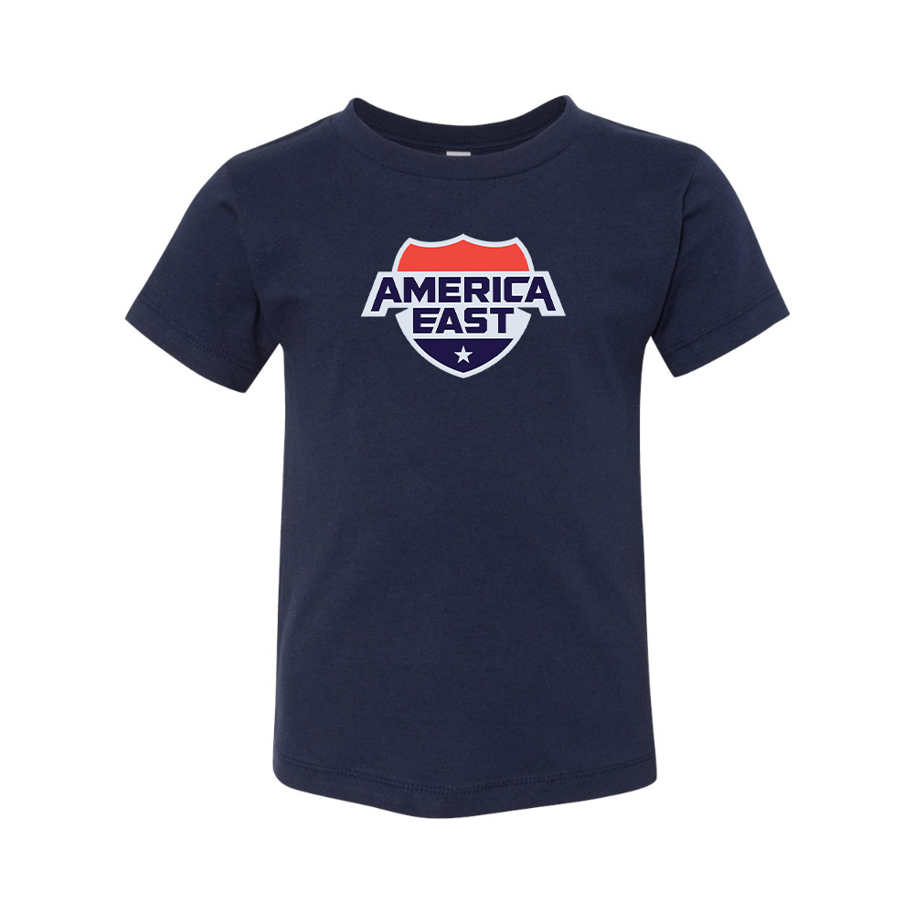 America East Conference BELLA  CANVAS Toddler Jersey Tee