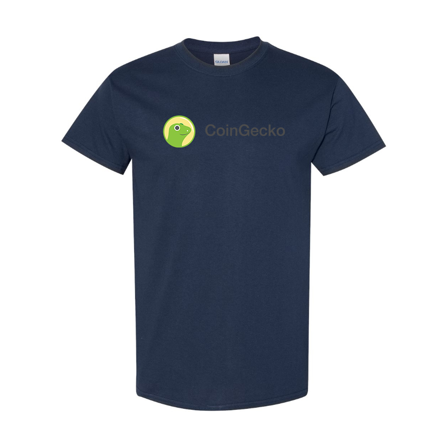 Men's CoinGecko  Logo Cotton T-Shirt