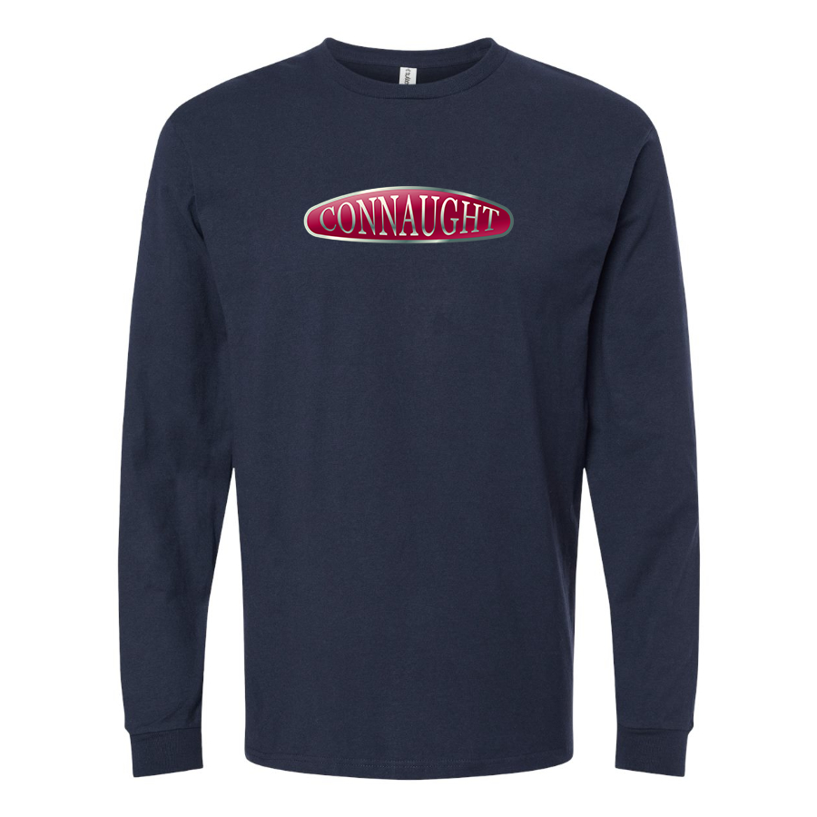 Men's  Connaught Motor Company Logo Cotton Long Sleeve T-Shirt