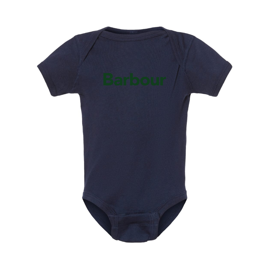 Barbour Logo Baby Onesie Romper