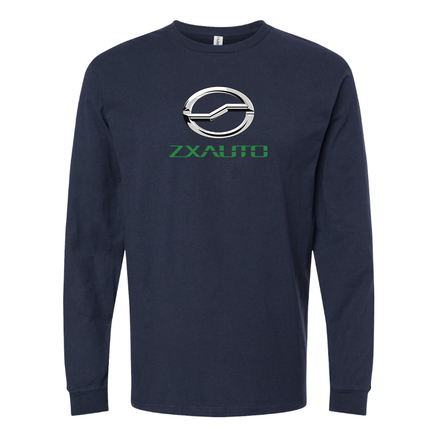 Men's ZX Logo  Cotton Long Sleeve T-Shirt