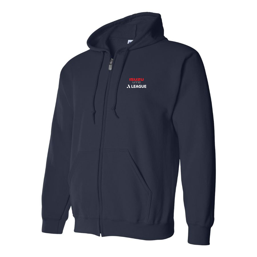 Men's A League Logo Zipper Hoodie