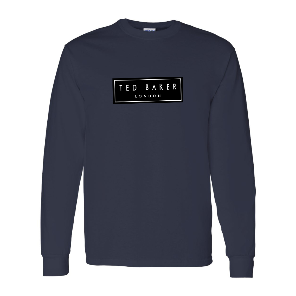 Men's  Ted Baker  Gildan Heavy Cotton Long Sleeve T-Shirt