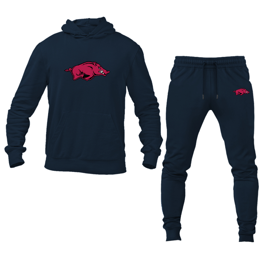 Men's Arkansas Razorbacks Hoodie Joggers Set