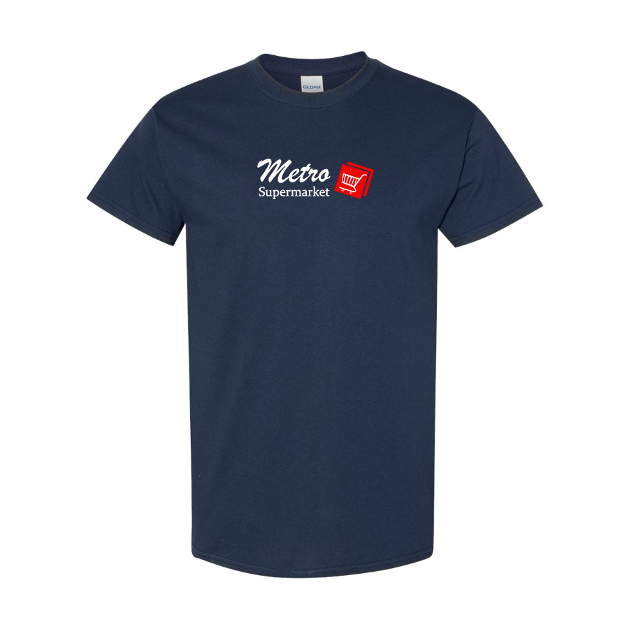 Men's Metro Supermarket Logo   Cotton T-Shirt