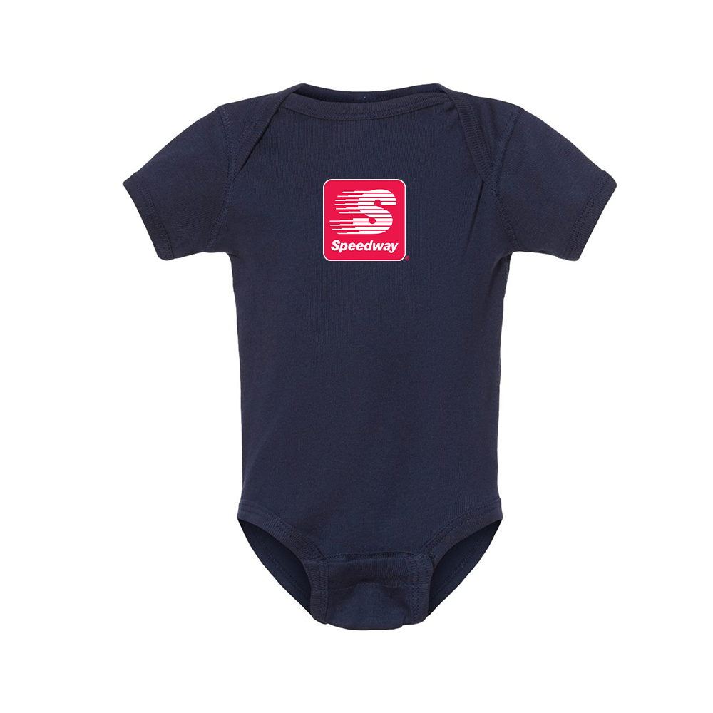 Speedway Gas Station  Logo Baby Onesie Romper