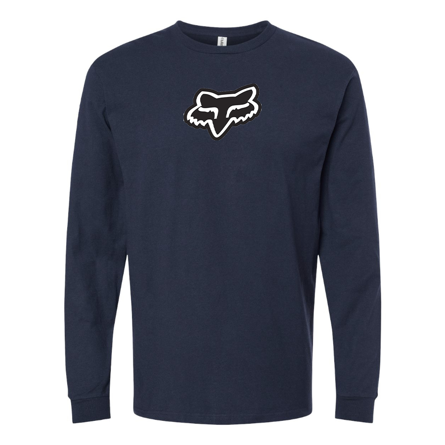 Men's fox racing  Cotton Long Sleeve T-Shirt