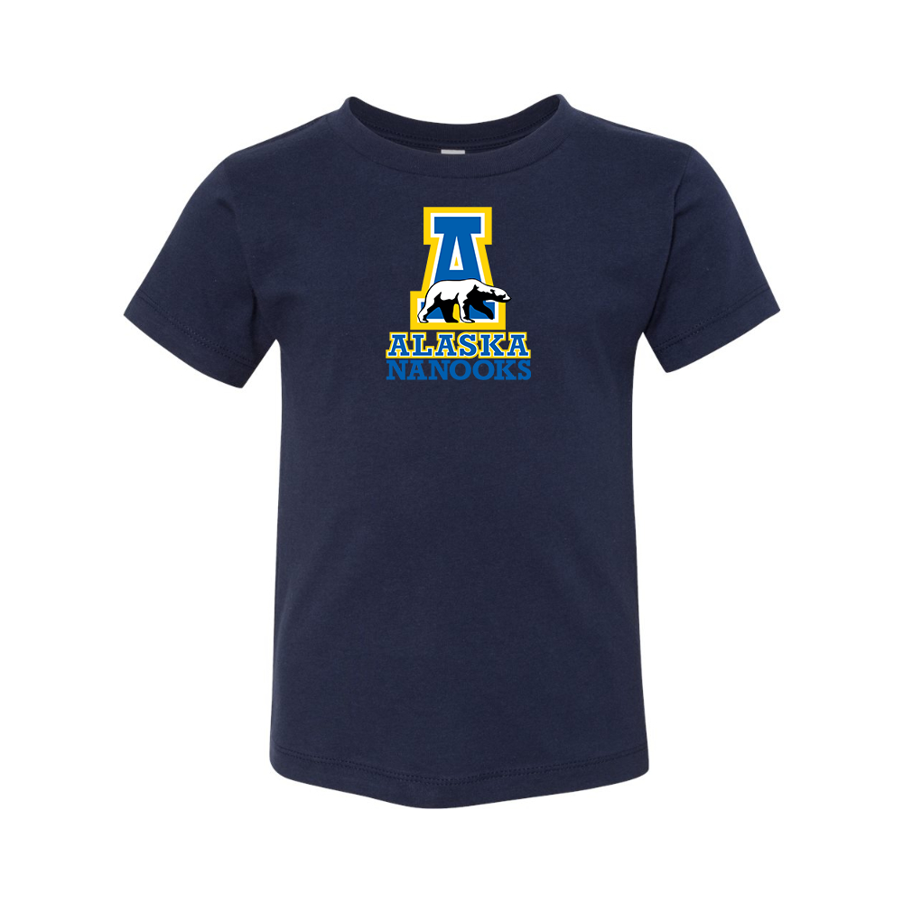 Alaska Nanooks BELLA  CANVAS Toddler Jersey Tee
