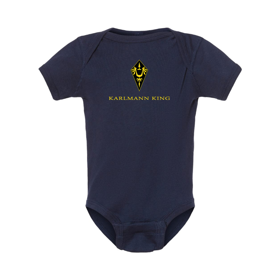 Karlmann King Logo Baby Onesie Romper