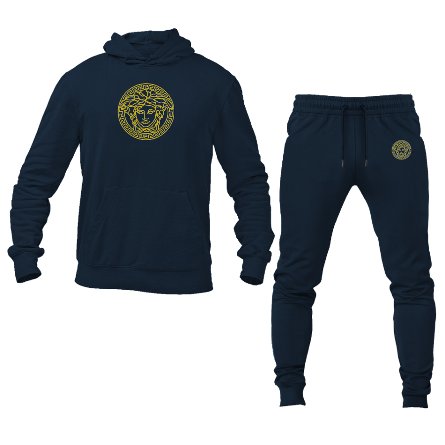 Men's  Versace Thumbnail Hoodie Joggers Set