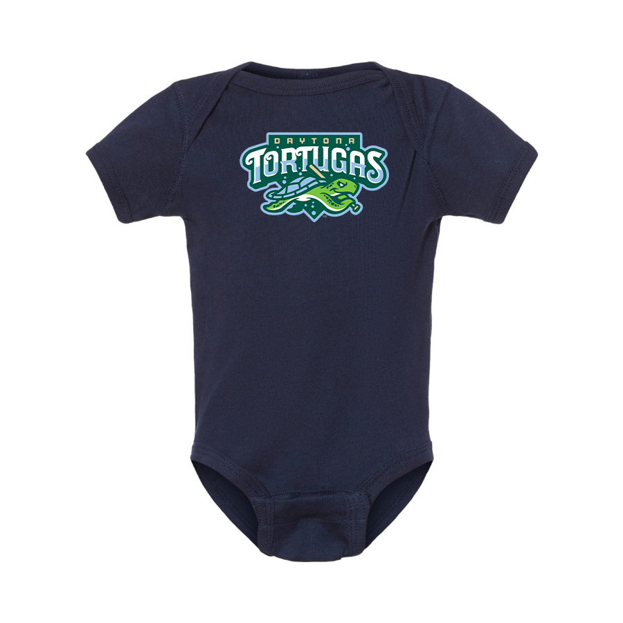Daytona Tortugas Logo Baby Onesie Romper
