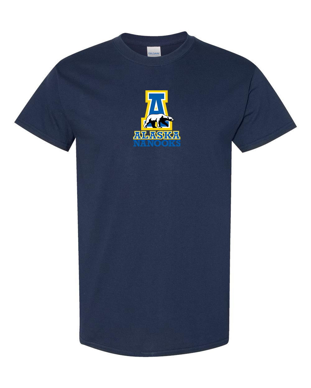 Men's Alaska Nanooks Gildan Heavy Cotton T-Shirt