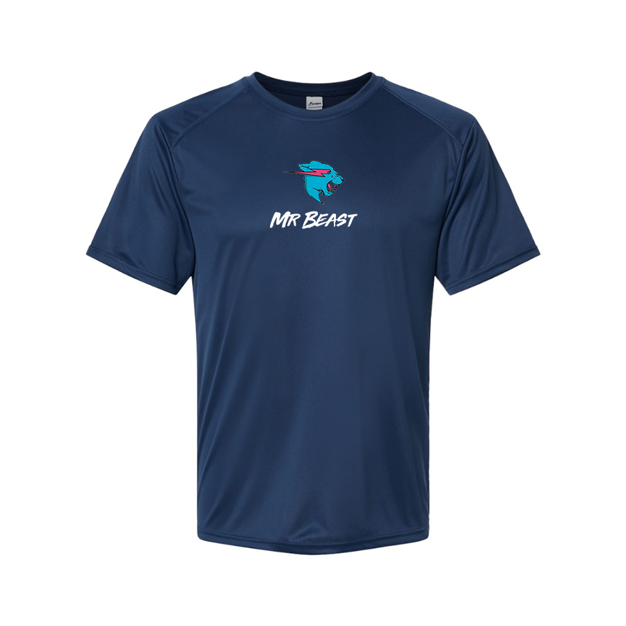 Men's  Mr Beast Logo Performance T-Shirt