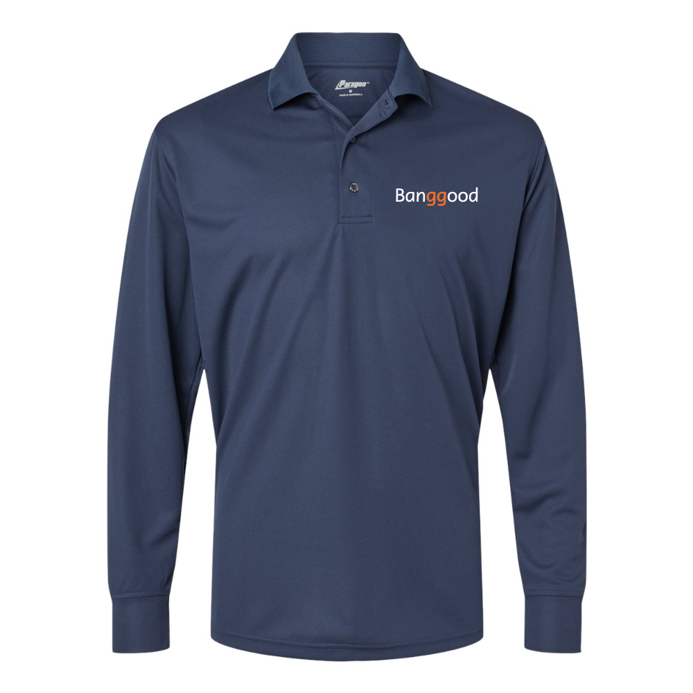 Men's Banggood    Paragon Prescott Long Sleeve Polo