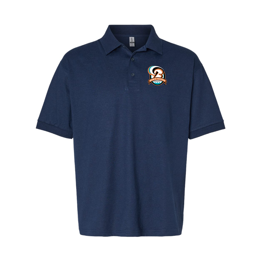 Men's Bowie BaySox Logo Dry Blend Polo