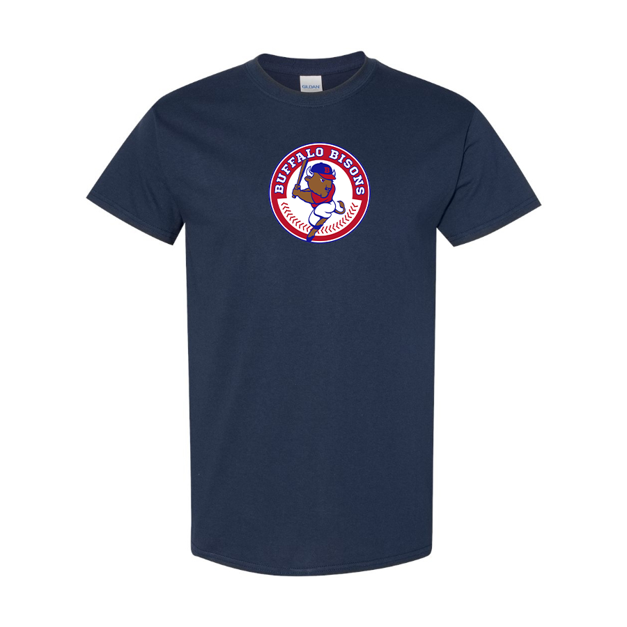 Men's Buffalo Bisons Logo Cotton T-Shirt