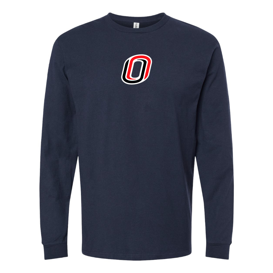 Youth Nebraska Omaha Mavericks Logo  Long sleeves
