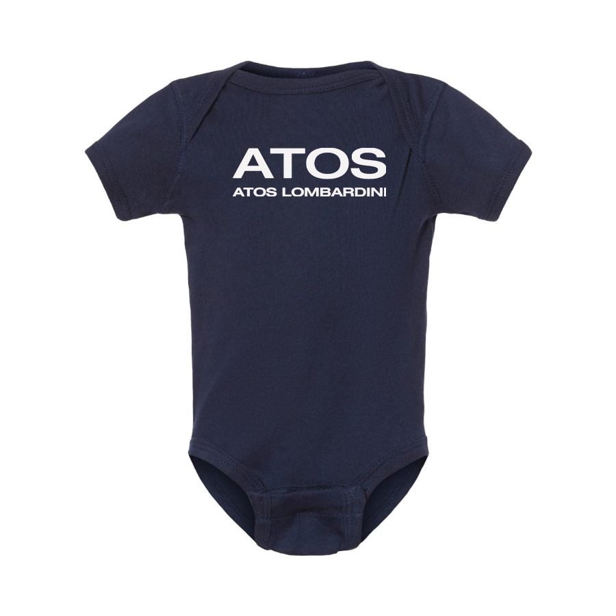 Atos Lombardini  Logo Baby Onesie Romper