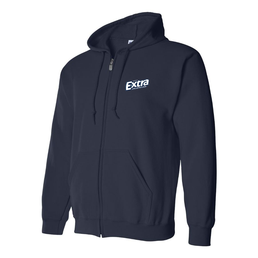 Men's Extra Gum Logo Zipper Hoodie
