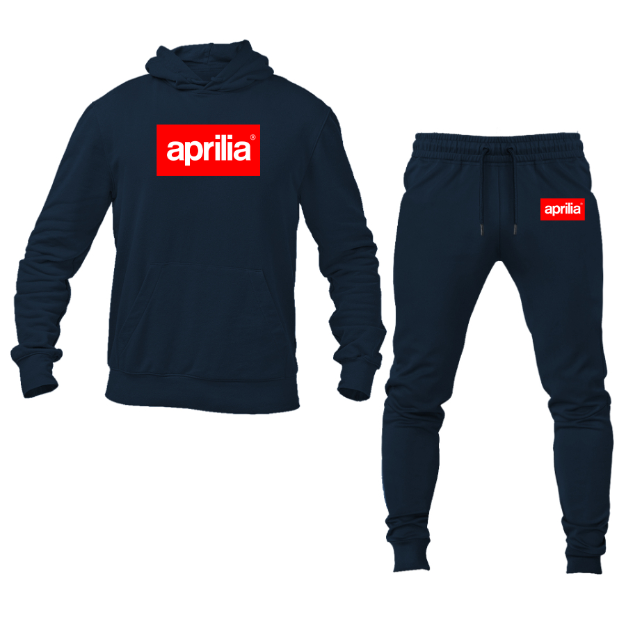 Men's Aprilia Logo Hoodie Joggers Set