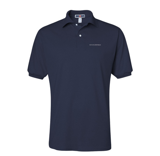 Men's Banana Republic JERZEES  SpotShield polo