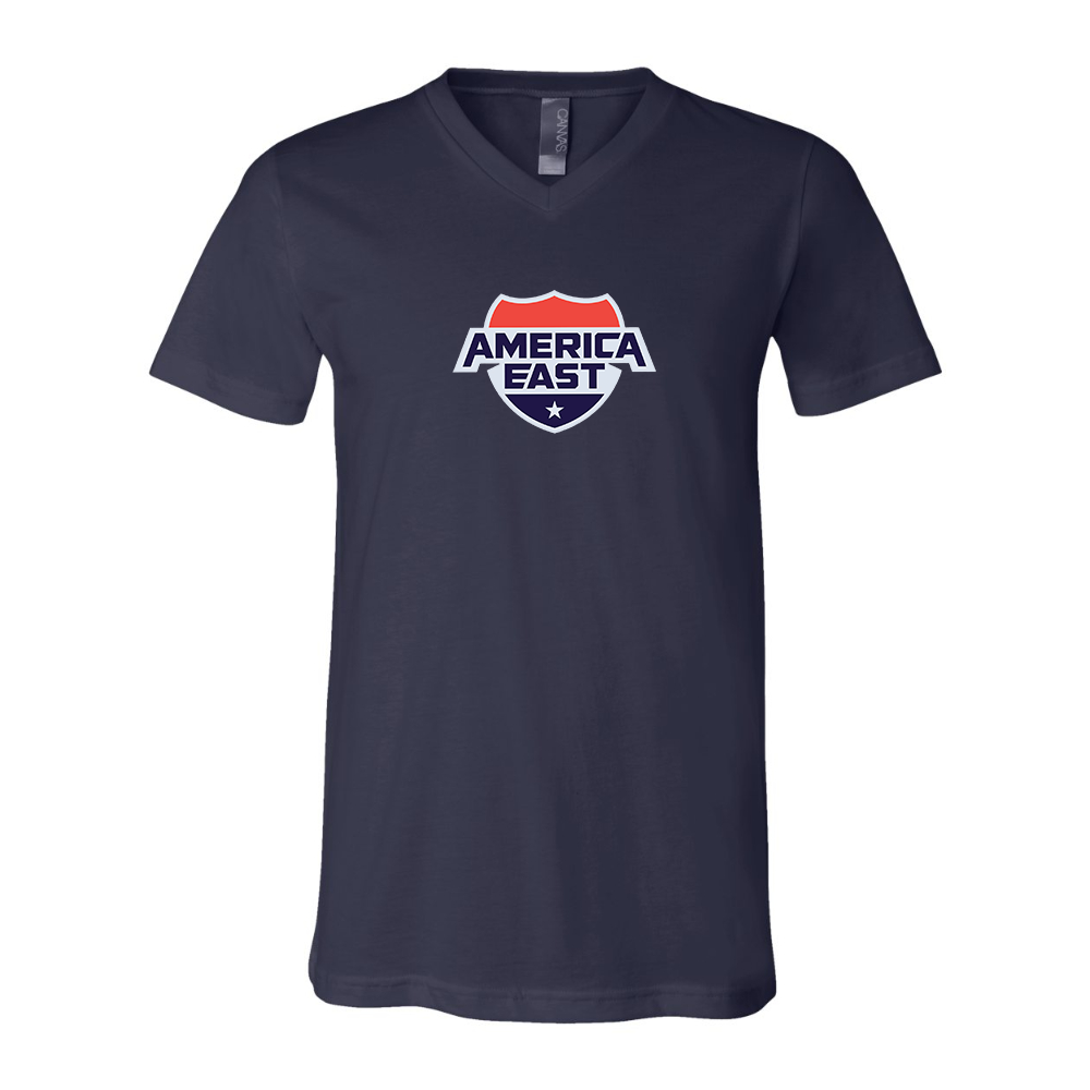 America East Conference BELLA  CANVAS - Jersey V-Neck T-Shirt
