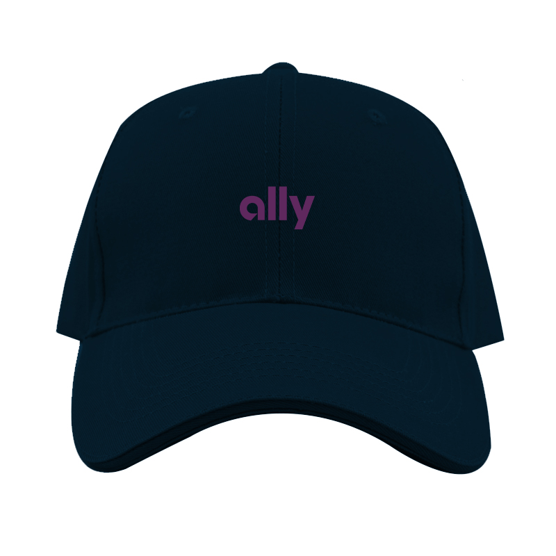 Ally Financial Logo  Dad Baseball Cap Hat