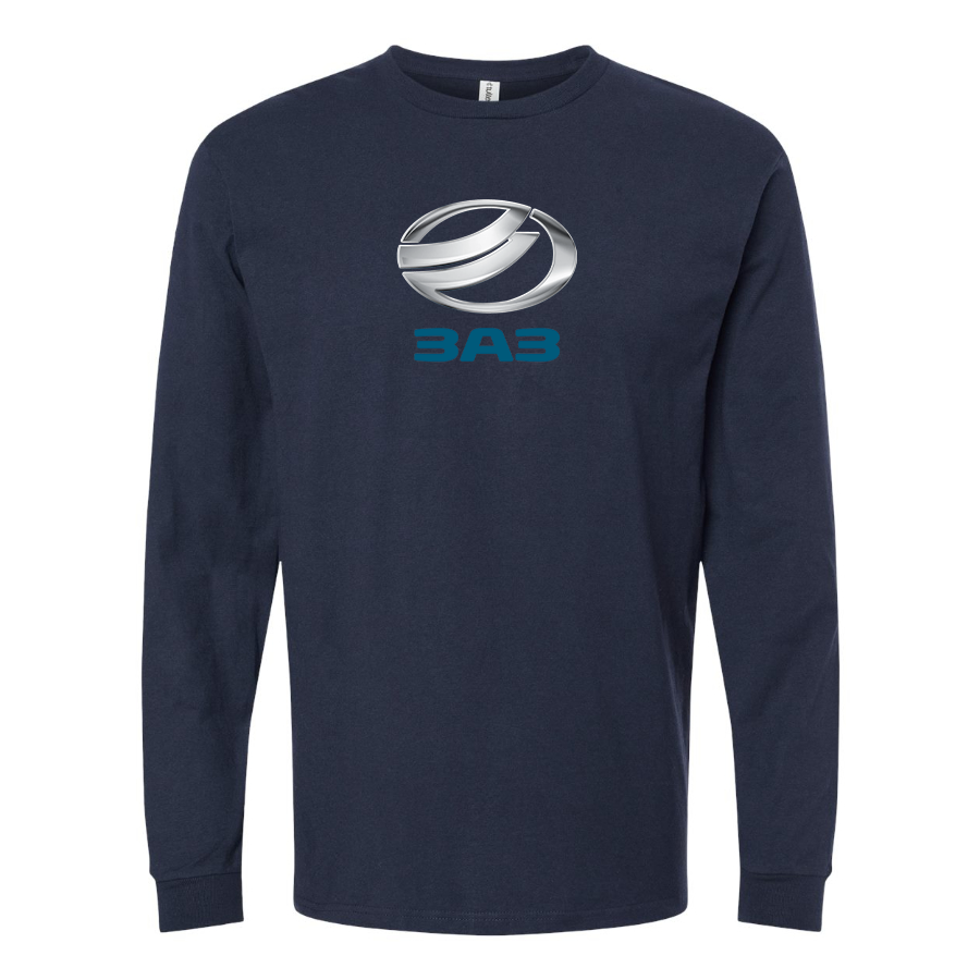 Men's ZAZ Logo  Cotton Long Sleeve T-Shirt