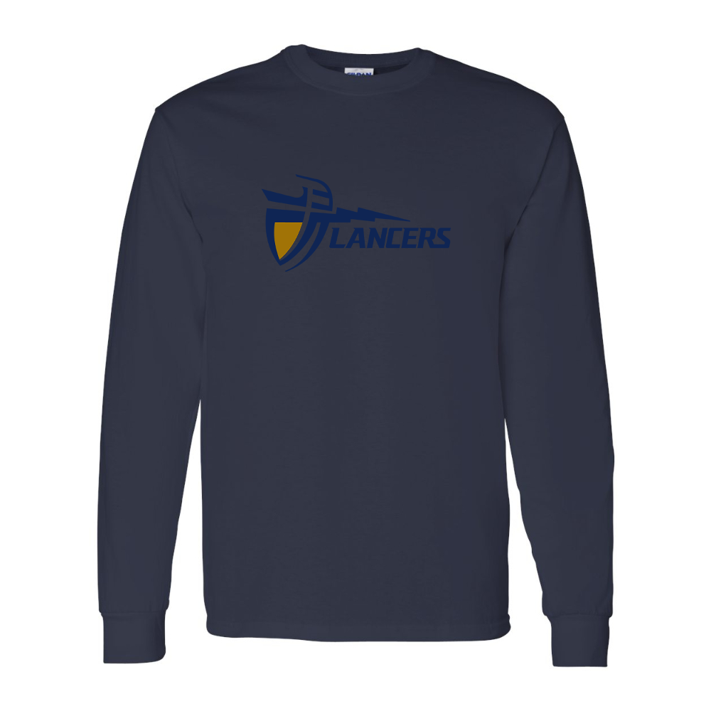 Men's Bucknell Bison Gildan Heavy Cotton Long Sleeve T-Shirt