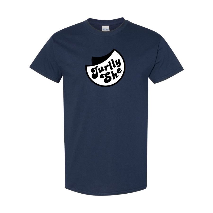 Men's Jurllyshe Logo Cotton T-Shirt