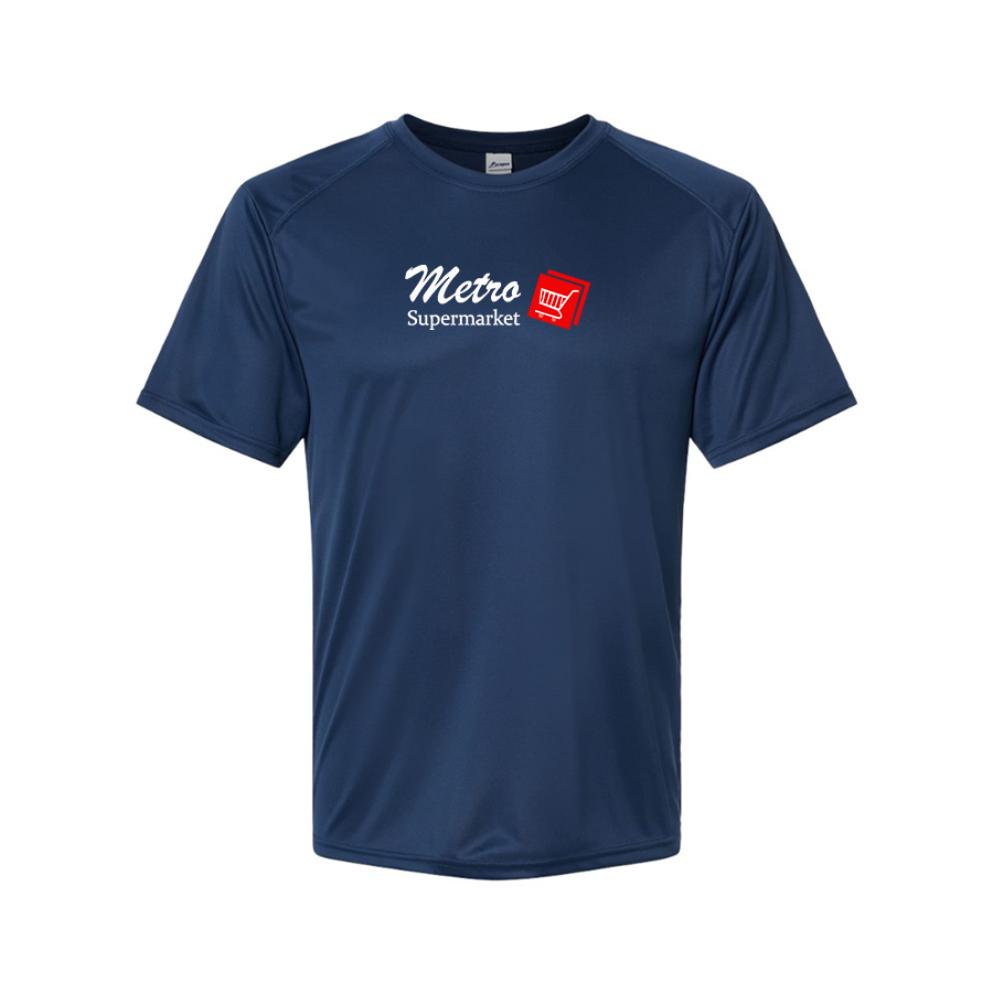 Men's Metro Supermarket Logo   Performance T-Shirt