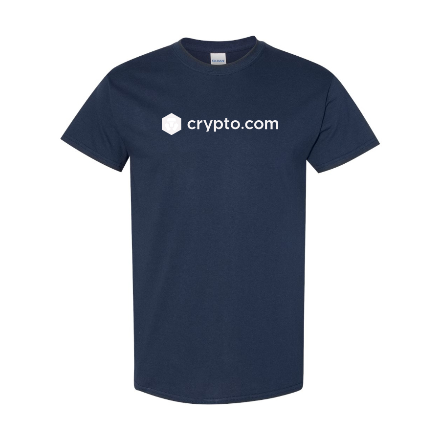 Men's Crypto.Com  Logo Cotton T-Shirt