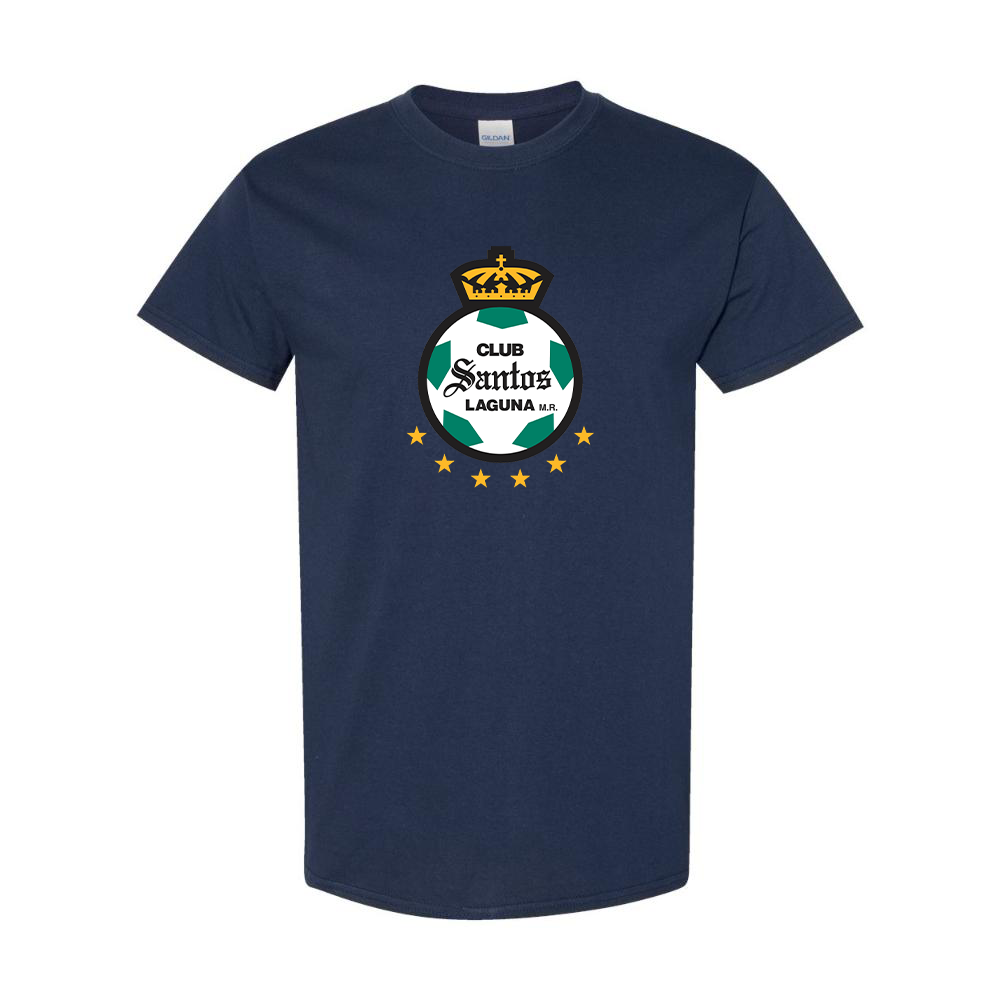 Men's Santos Laguna Soccer Gildan Heavy Cotton T-Shirt