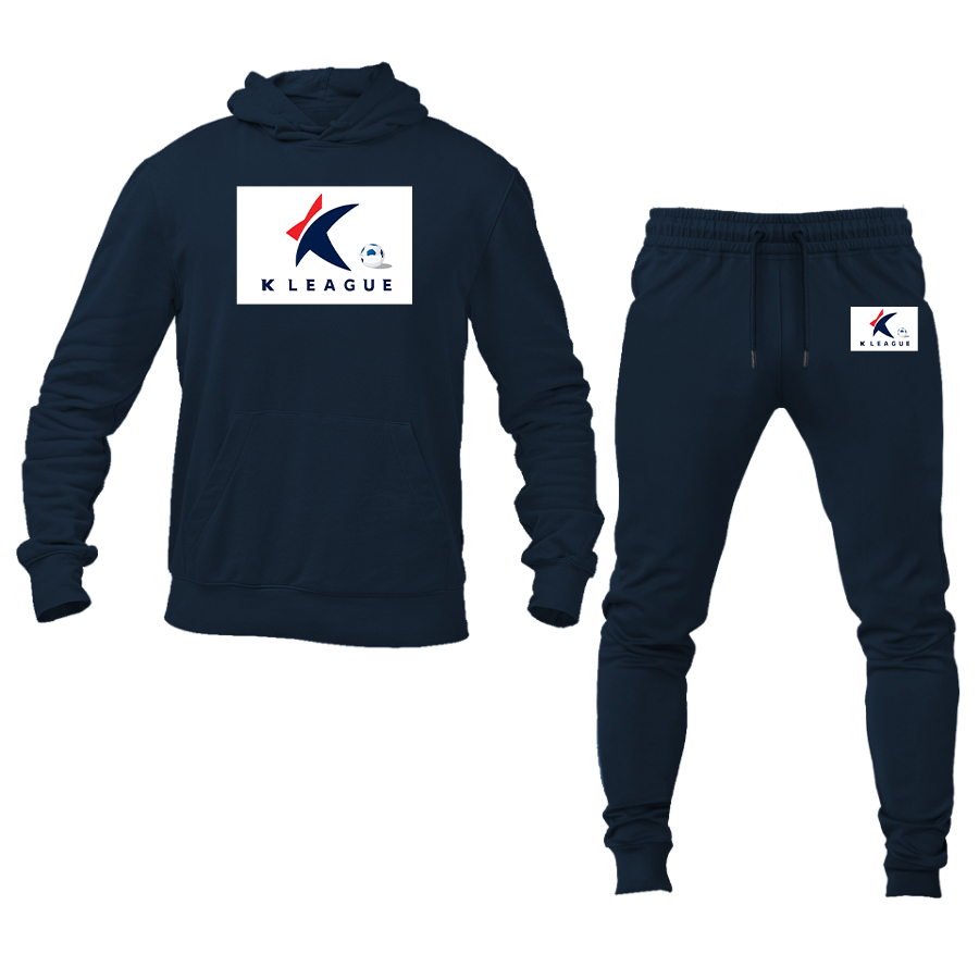 Men's K League Logo Hoodie Joggers Set