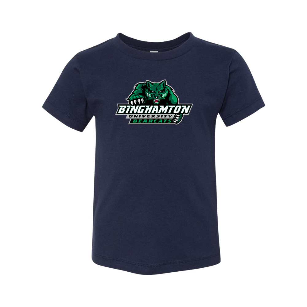 Binghamton Bearcats BELLA  CANVAS Toddler Jersey Tee