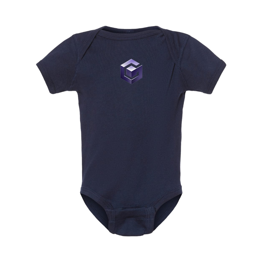 Nintendo GameCube Logo  Baby Onesie Romper