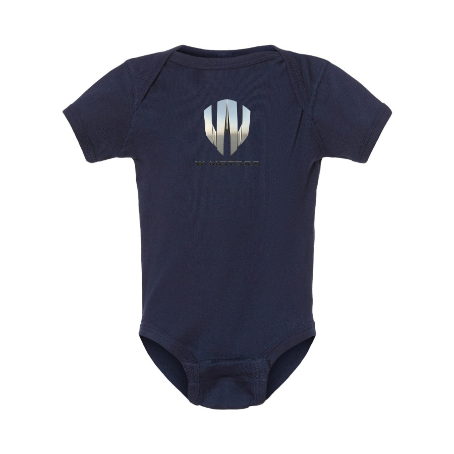 W Motors Logo Baby Onesie Romper