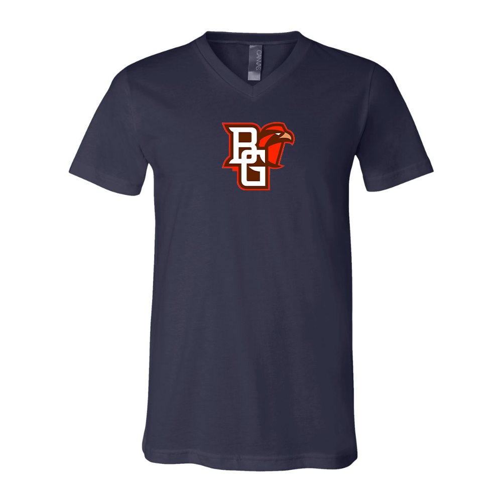 Bowling Green Falcons   BELLA  CANVAS - Jersey V-Neck T-Shirt