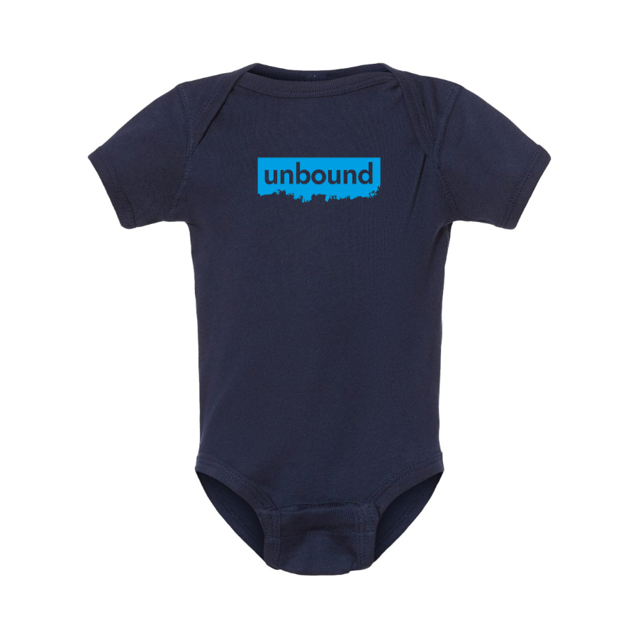 Unbound Live Logo  Baby Onesie Romper