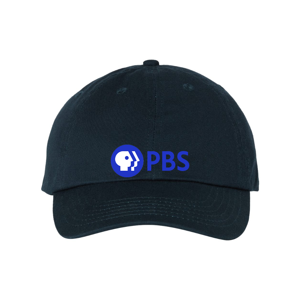PBS Blue  Valucap Adult Bio-Washed Classic Dad Hat