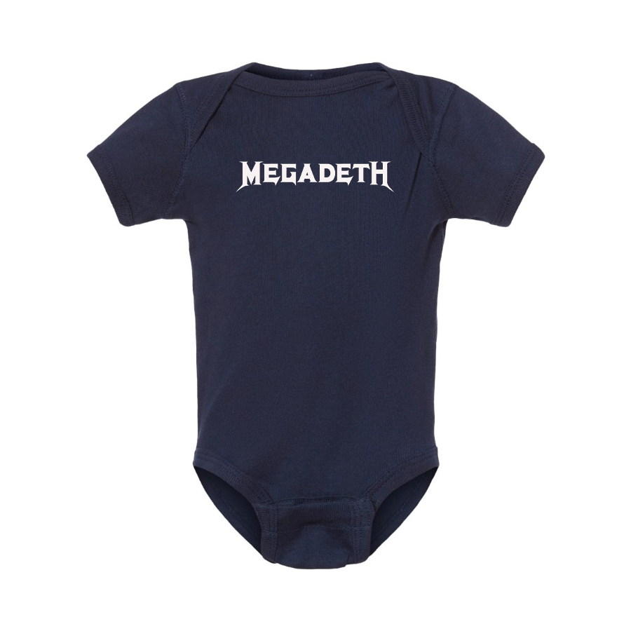 Megadeth Logo Baby Onesie Romper