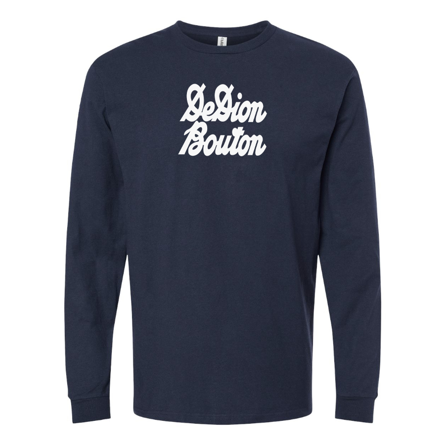 Men's De Dion Bouton Logo Cotton Long Sleeve T-Shirt