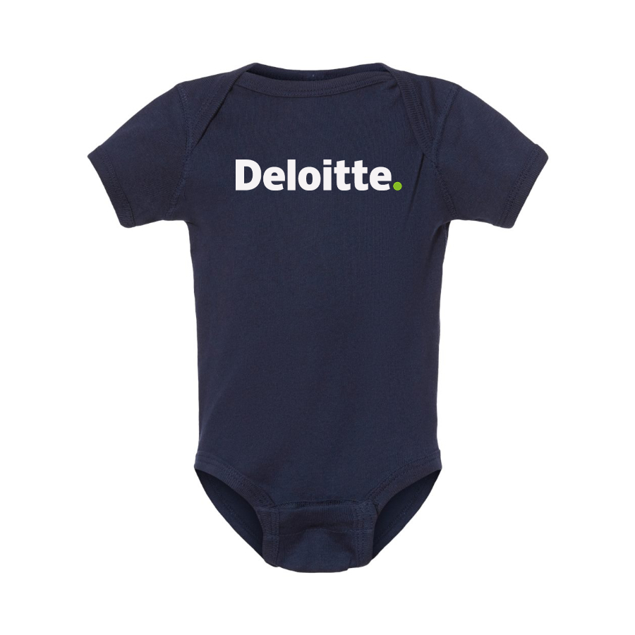 Deloitte Logo Baby Onesie Romper