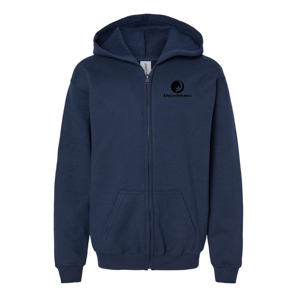 Youth Dreamworks  Gildan Heavy Blend Full Zip Hooded Sweatshirt
